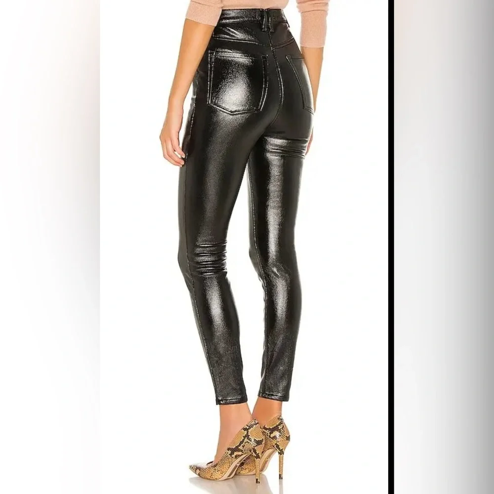 Free people - We the Free - phoenix coated vegan leather pants size 29 nwot - Picture 1 of 12
